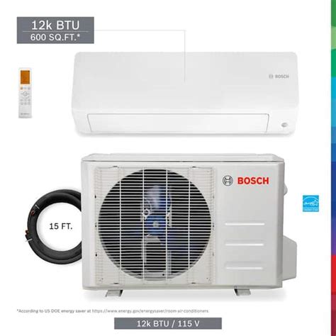 clima tudor 12000|Bosch Gen 2 Climate 5000 ENERGY STAR 12,000 BTU 1.